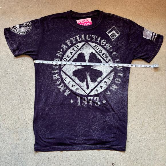 Affliction Live Fast Tee Size XL - Picture 7 of 7